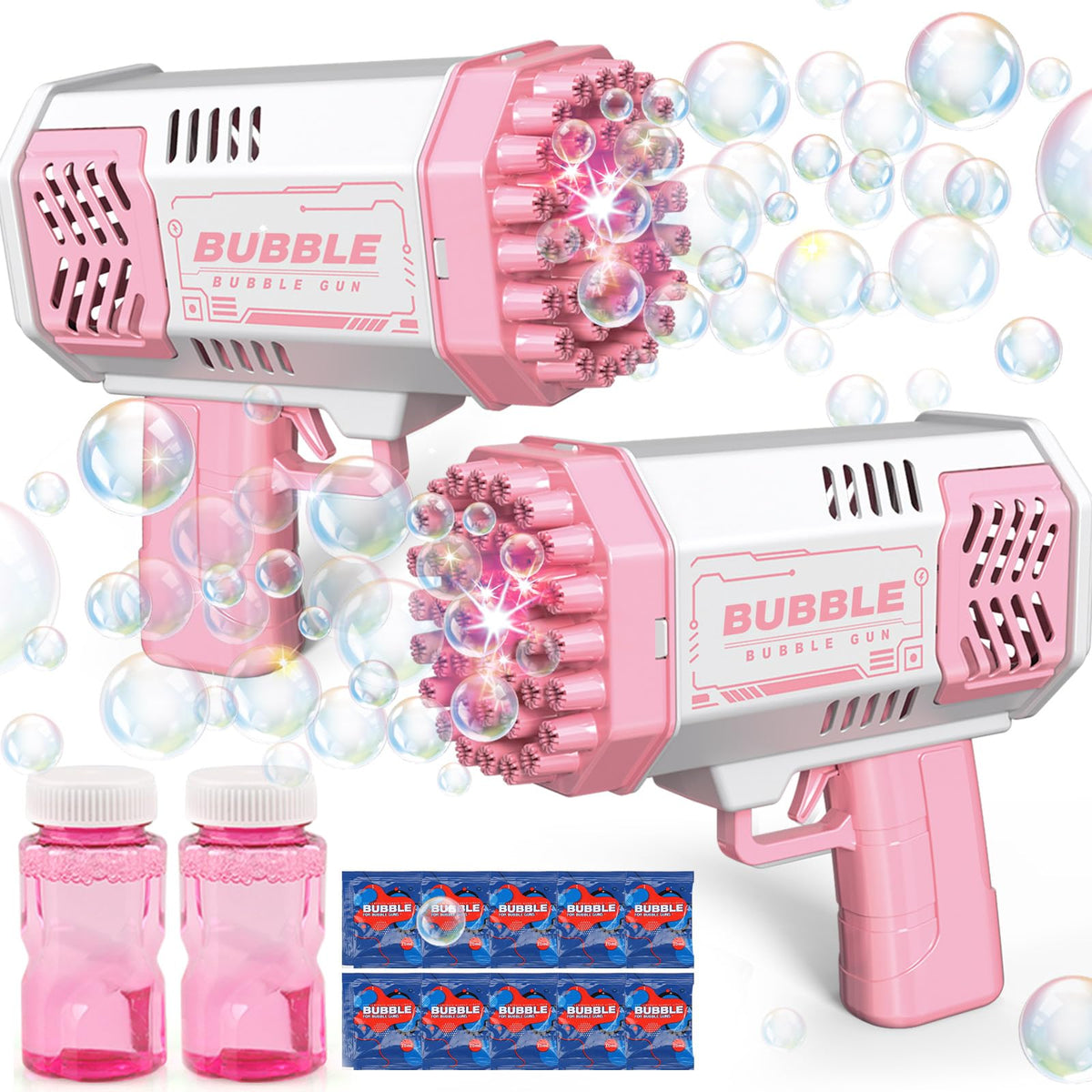 JONEG Toys for 3-8 Year Old Boys Girls Kids- Bubble Machine for Kids, Gifts