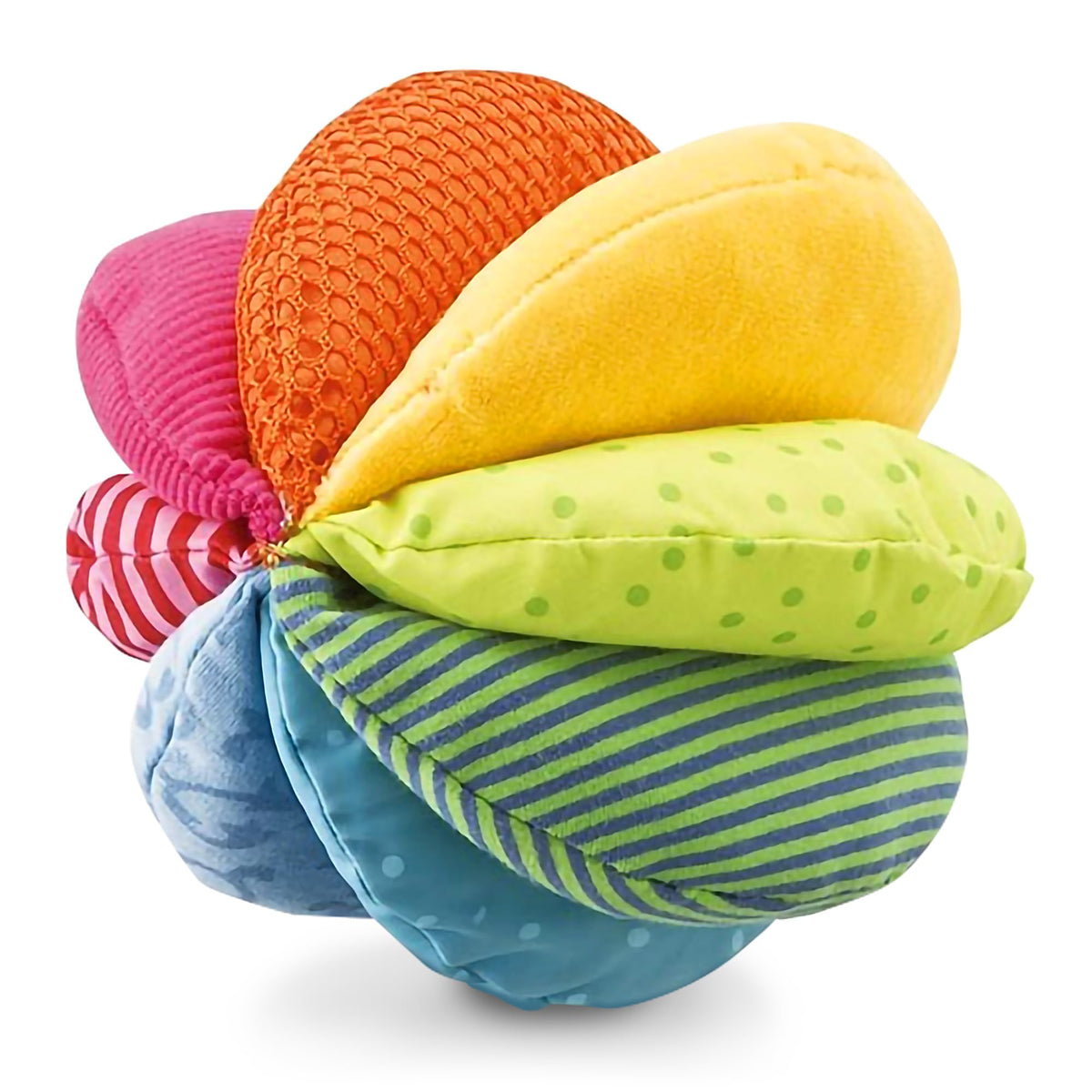 HABA Baby Balls - Machine Washable Baby Sensory Toys - Ideal Baby Toy for Teething, Tummy Time Toys for Ages 6 Months & up