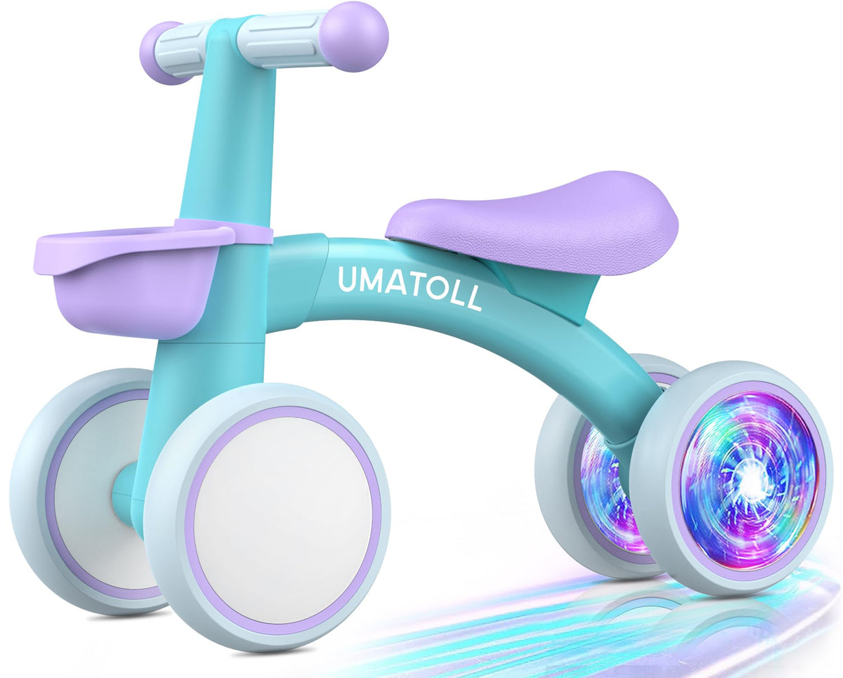 Umatoll Baby Balance Bike Toy for 1 Year Old Boy Girl, First Birthday Gift