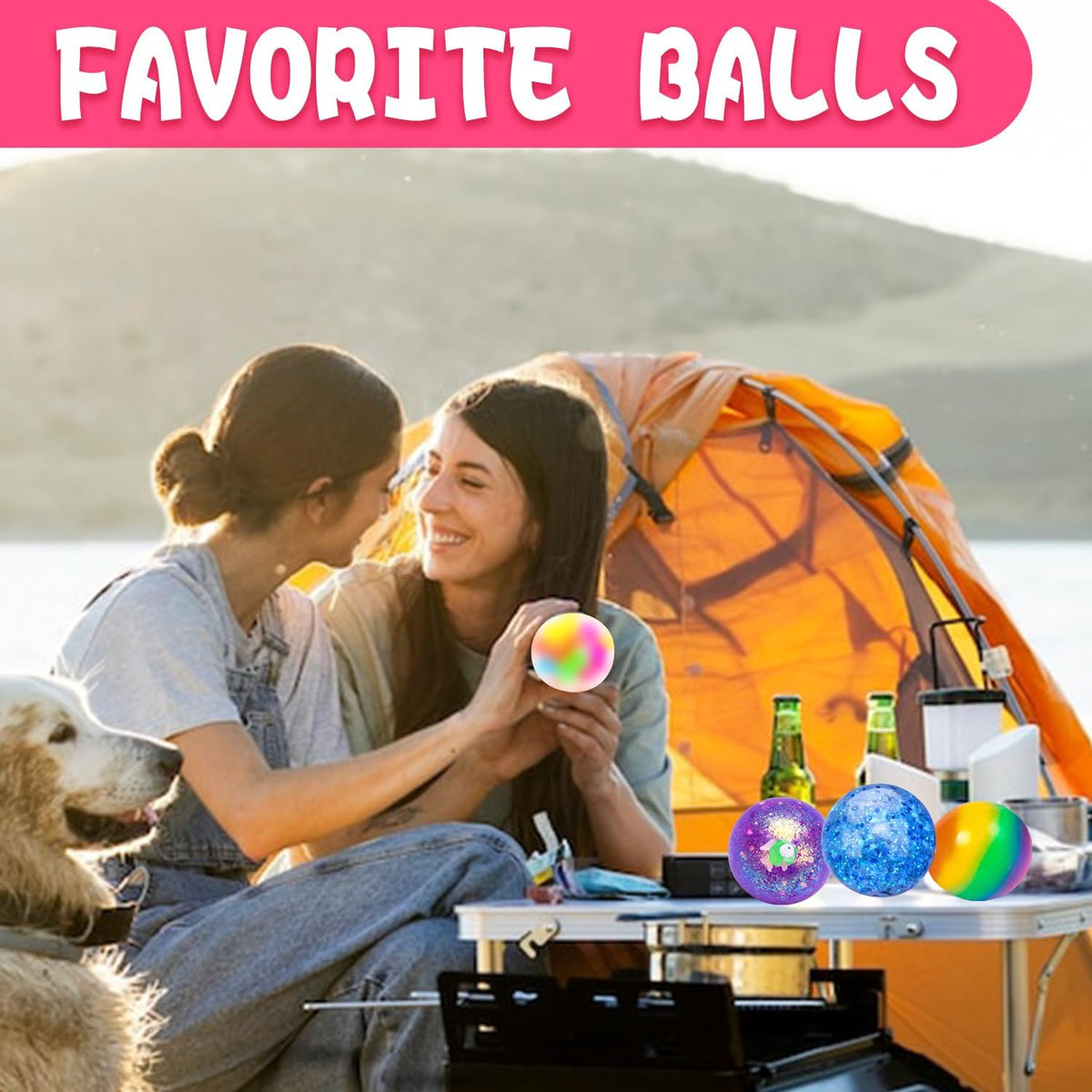 4 Pack Stress Balls, Squishy Balls, Squishy Fidget Stress Relief