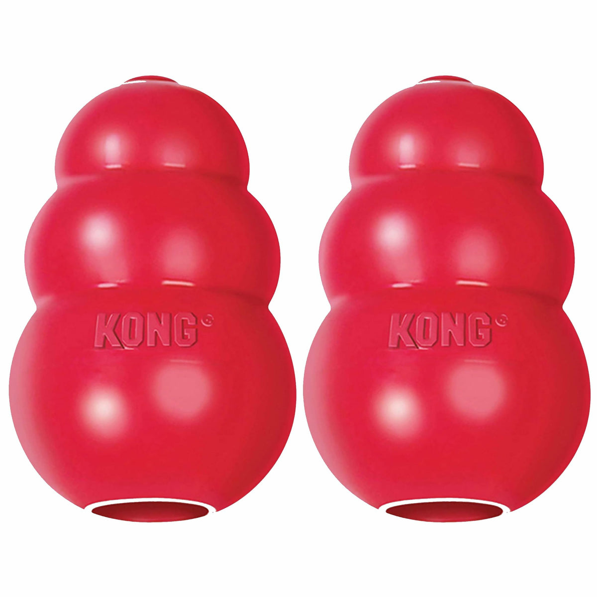 KONG Classic Stuffable Dog Toy, Natural Rubber Chew, for Large Dogs
