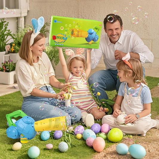 Duckura Bubble Leaf Blower, Outdoor Bubble Machine for Kids Ages 2 3+