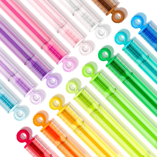 INSCRAFT Bubble Wand, 90 Pack Mini Bubble Wands Bulk 15 Colors for Halloween, Summer Toys, Wedding, Outdoor Indoor Activity Use, Bubbles Party Favors, Gifts for Kids Toddlers