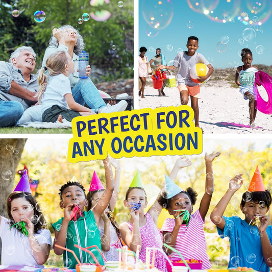 Sunny Days Entertainment Bubble Solution 64 oz - Non-Toxic - 3+ Years