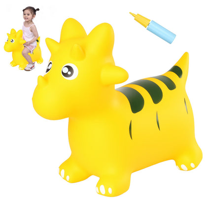 INPANY Bouncy Horse, Dinosaur Hopper Toys for 2-5 Boys, Gifts Toy for Kid