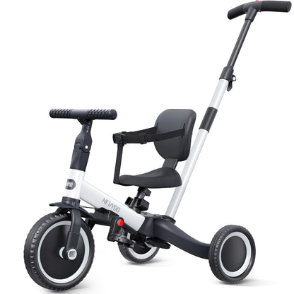 newyoo TR007 5-in-1 Tricycle for Toddlers 1-3, Toddler Bike, Birthday Gift