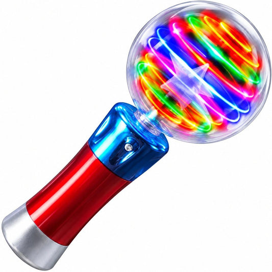 ArtCreativity Spinning Light Up Toy Magic Ball, Autism Sensory Kids Gift