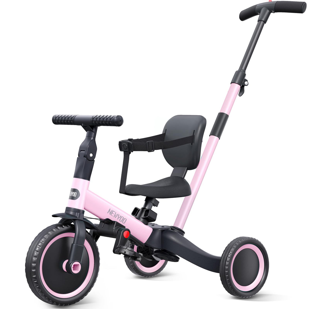 newyoo TR007 5-in-1 Tricycle for Toddlers 1-3, Toddler Bike, Birthday Gift