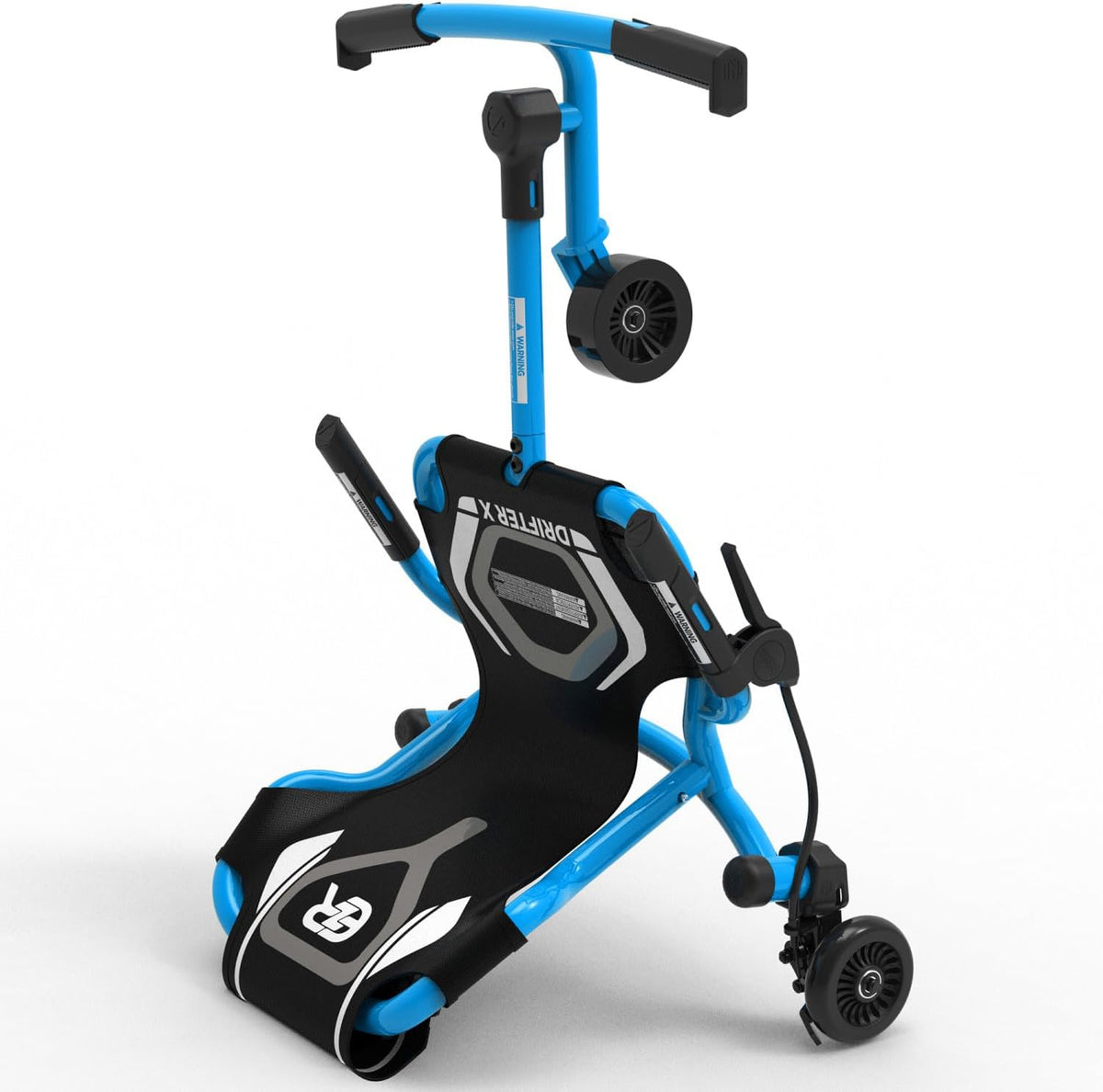 Ezyroller Drifter X Ride On Toy Ages 4-12+ Ideal Weight 40-110 lbs, Blue