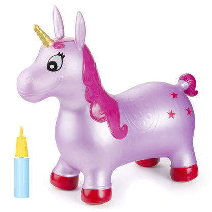 INPANY Bouncy Horse, Dinosaur Hopper Toys for 2-5 Boys, Gifts Toy for Kid