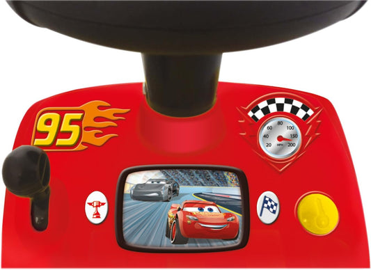 Kiddieland Lightning McQueen Ride-On Car, Foot-to-Floor Racer for Toddlers