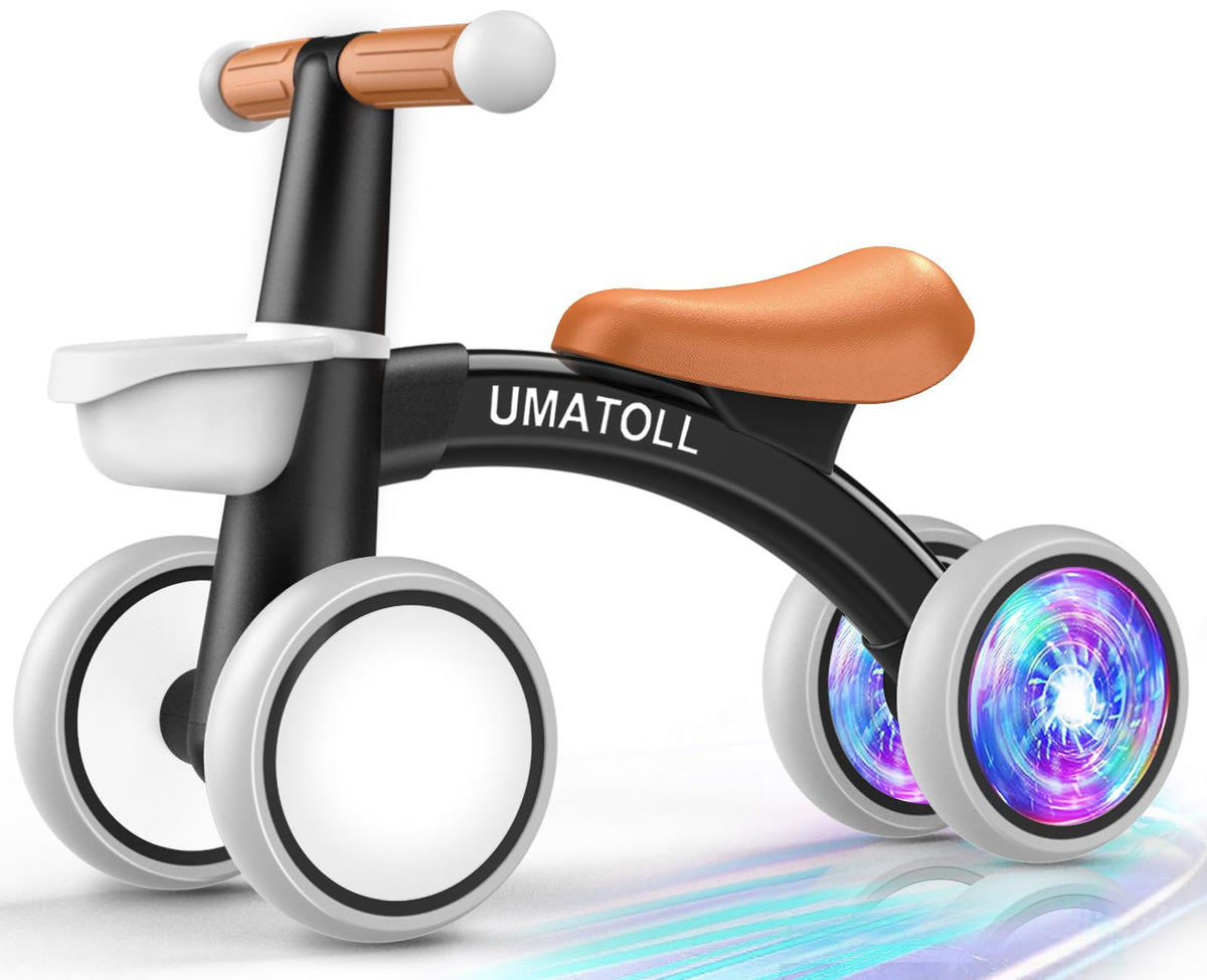 Umatoll Baby Balance Bike Toy for 1 Year Old Boy Girl, First Birthday Gift