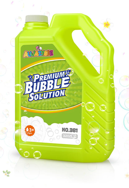 Bubble Solution Refill - 70 OZ Non-Toxic Pre-Mix Refill for Bubble Machine
