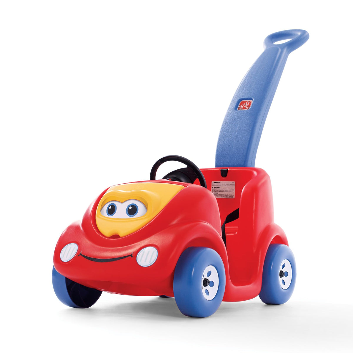 Step2 Push Around Buggy Kids Push Car, Ride On Toy, Stroller Substitute, Includes Seat Belt & Horn, Made of Durable Plastic, Max Weight 50 lbs., For Toddlers 1.5-4 Years Old, Pink