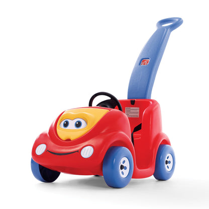 Step2 Push Around Buggy Kids Push Car, Ride On Toy, Stroller Substitute, Includes Seat Belt & Horn, Made of Durable Plastic, Max Weight 50 lbs., For Toddlers 1.5-4 Years Old, Pink