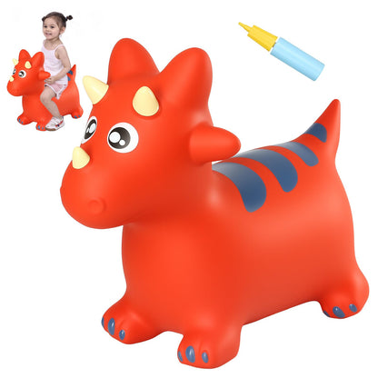 INPANY Bouncy Horse, Dinosaur Hopper Toys for 2-5 Boys, Gifts Toy for Kid