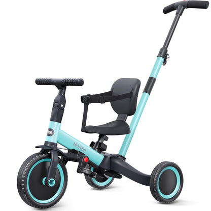 newyoo TR007 5-in-1 Tricycle for Toddlers 1-3, Toddler Bike, Birthday Gift