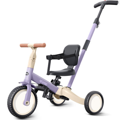 newyoo TR007 5-in-1 Tricycle for Toddlers 1-3, Toddler Bike, Birthday Gift
