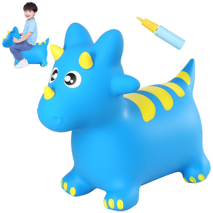 INPANY Bouncy Horse, Dinosaur Hopper Toys for 2-5 Boys, Gifts Toy for Kid