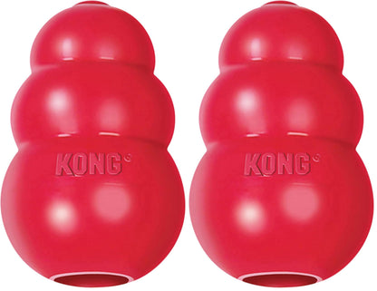 KONG Classic Stuffable Dog Toy, Natural Rubber Chew, for Large Dogs