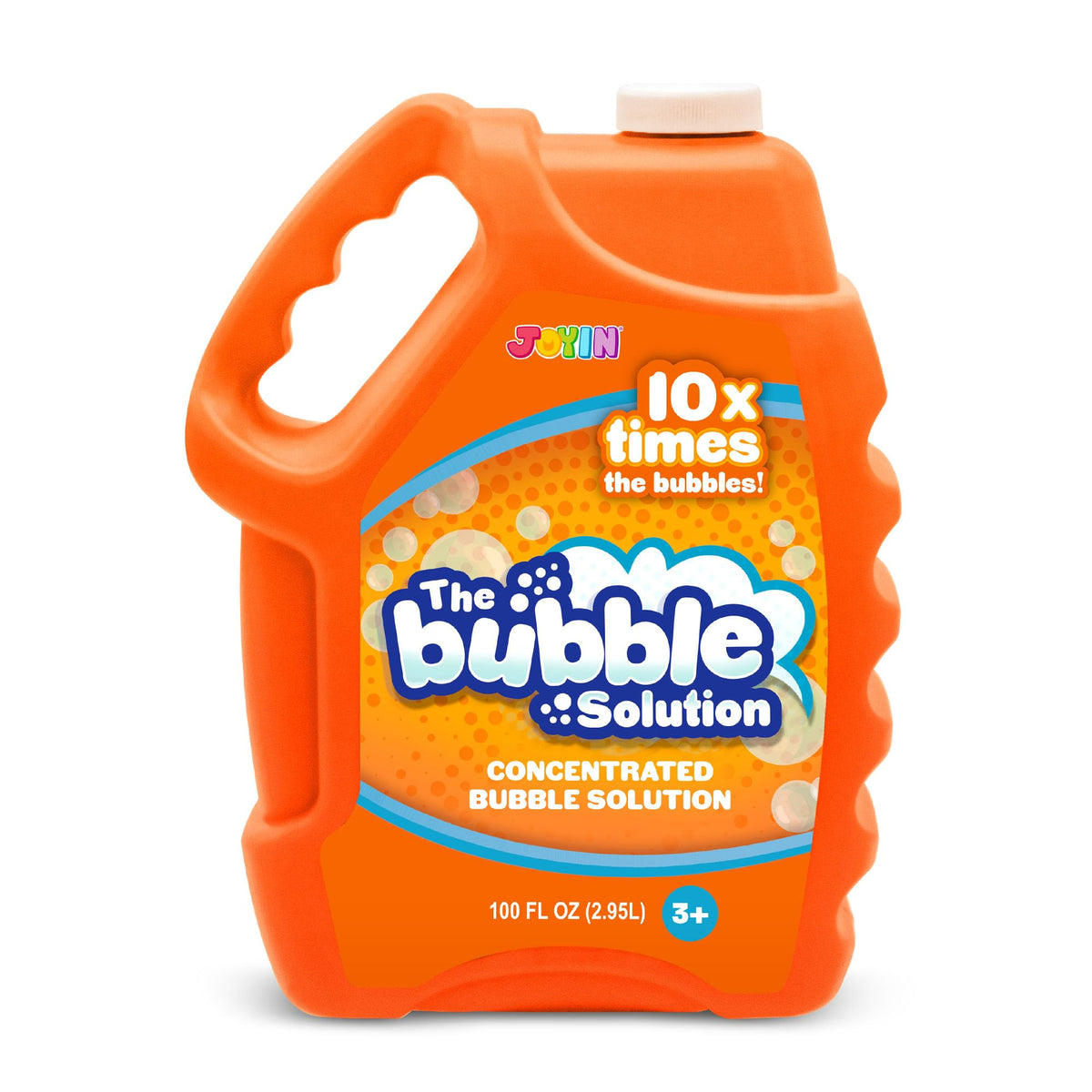 JOYIN 100 Oz Concentrated Bubble Solution (up to 8 Gallon) for Large Party in Summer Celebrations, Party Favor, Bubble Summer Toy, Classroom Prizes, Easter (Blue)