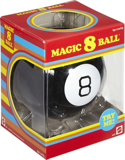 Mattel Games Magic 8 Ball Novelty Fortune-Telling Toy, Ages 3+