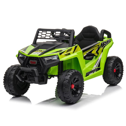 TOBBI 12V Kids Electric Car, Ride On Toy Truck to Drive for Aged 3-6-Blue