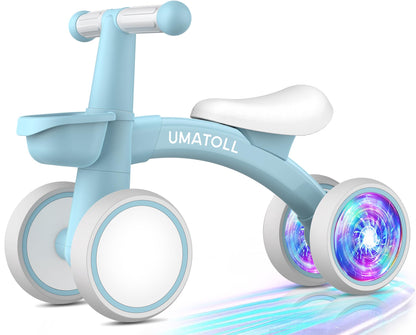 Umatoll Baby Balance Bike Toy for 1 Year Old Boy Girl, First Birthday Gift
