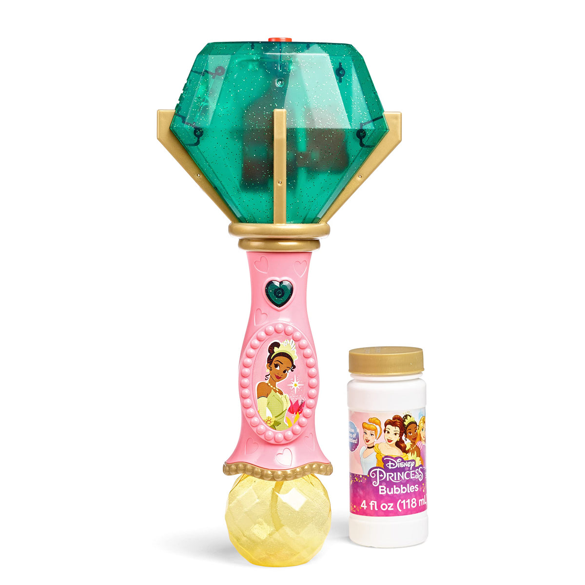 Little Kids Disney Minnie Mouse Light and Sound Musical Bubble Wand, Includes Bubble Solution, Multi (2051)