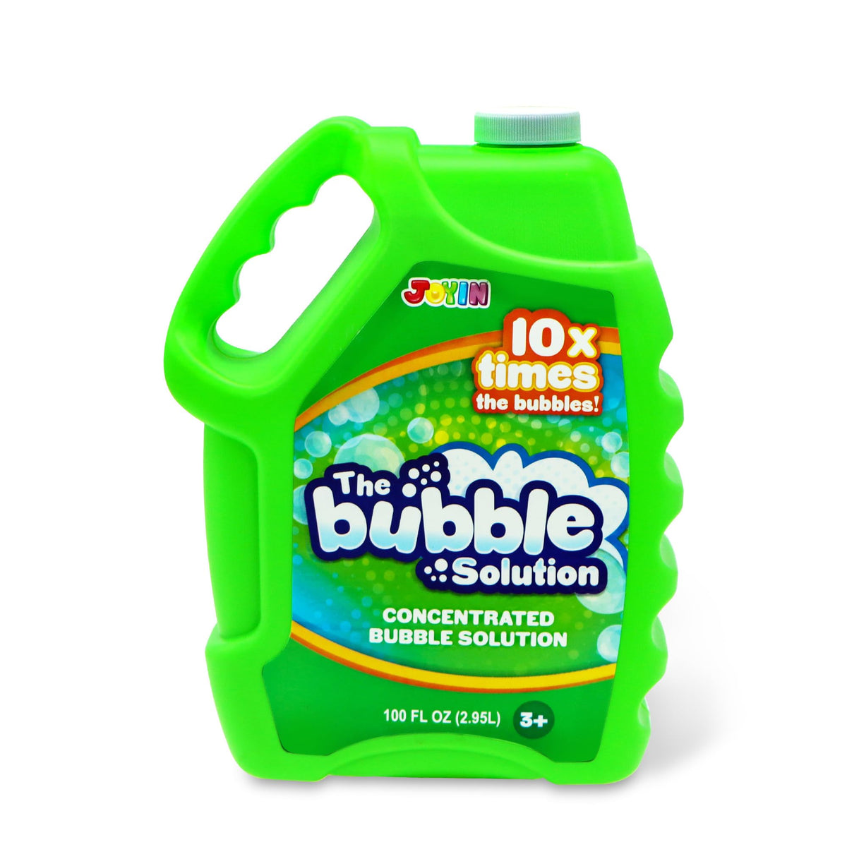 JOYIN 100 Oz Concentrated Bubble Solution (up to 8 Gallon) for Large Party in Summer Celebrations, Party Favor, Bubble Summer Toy, Classroom Prizes, Easter (Blue)