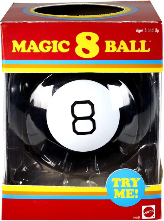 Mattel Games Magic 8 Ball Novelty Fortune-Telling Toy, Ages 3+