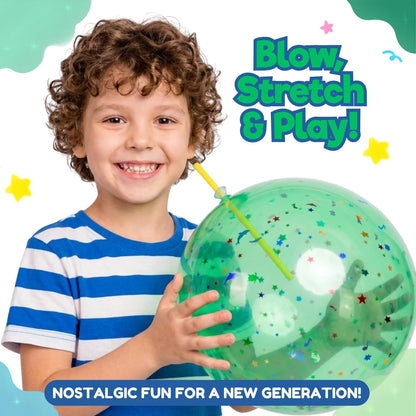 JA-RU Bloonies Elastic Bubble Balloon Variety (1 Pack) 774-1A