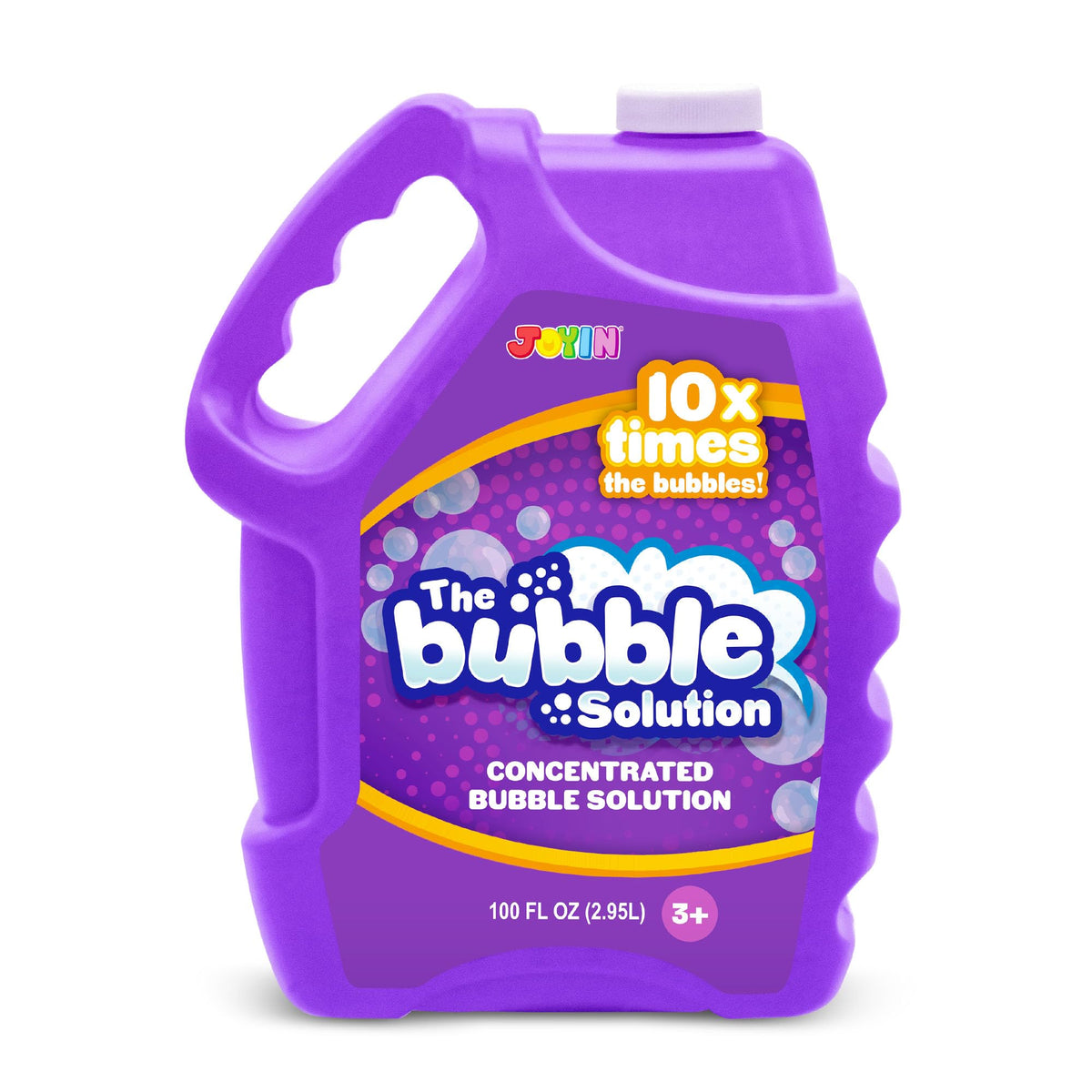 JOYIN 100 Oz Concentrated Bubble Solution (up to 8 Gallon) for Large Party in Summer Celebrations, Party Favor, Bubble Summer Toy, Classroom Prizes, Easter (Blue)