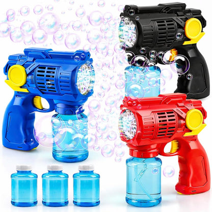 TOY Life Dinosaur Bubble Gun 2-Pack, Automatic Blaster, Ages 3-8