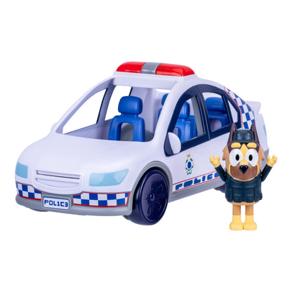 Bluey Heeler 4WD Family Toddler Toy Car, Pretend Play Toys, 4 Figures