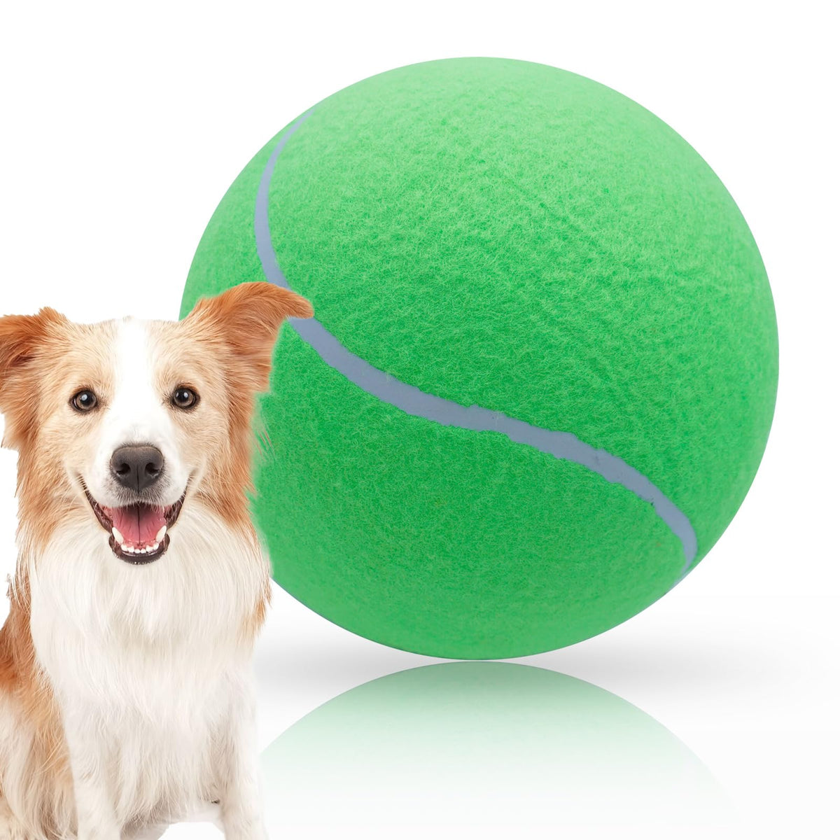 Banfeng Dog Tennis Ball, 9.5" Giant Sport Gift Toy Herding Ball for Dogs