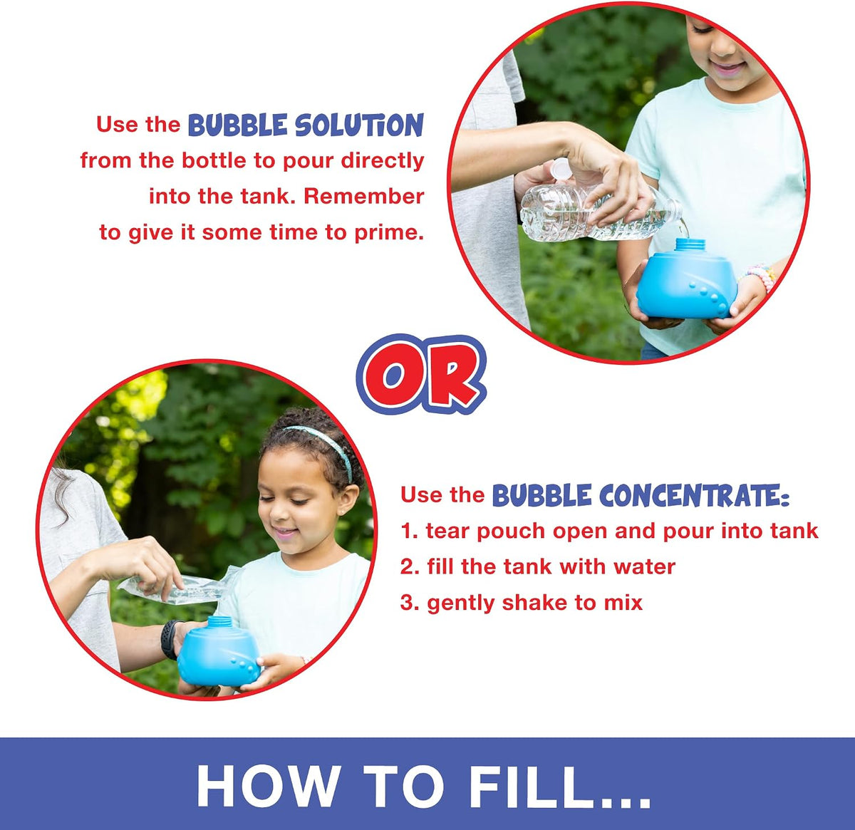 FUBBLES NO Spill Funfiniti Bubble Machine | Blows One Hour of Non Stop Bubbles | Amazon Exclusive Toy Set Includes 36oz of Non Toxic Refill Solution (Bubble Solution Bottle Colors Will Vary)