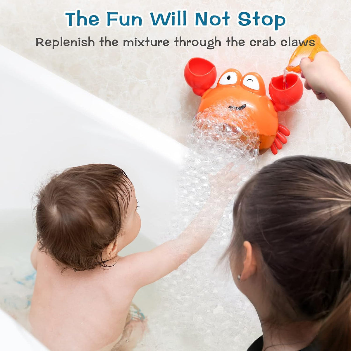 Bath Toy, Crab Bath Bubble Maker