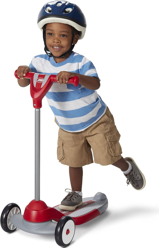 Radio Flyer My 1st Scooter, For Kids 2-5 Years Old, Red