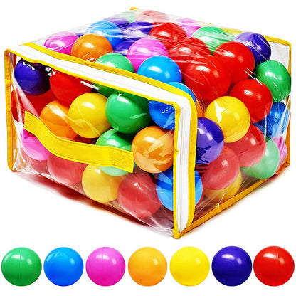 Hovenlay Ball Pit Balls, Plastic Toy Balls for Babies, Toddlers and Kids
