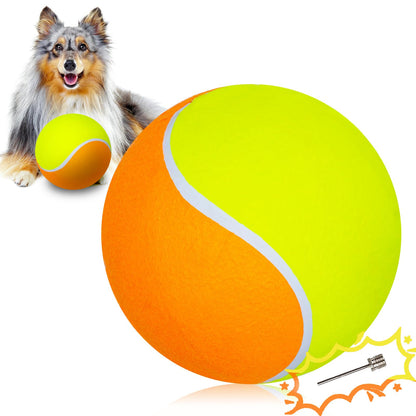Banfeng Dog Tennis Ball, 9.5" Giant Sport Gift Toy Herding Ball for Dogs