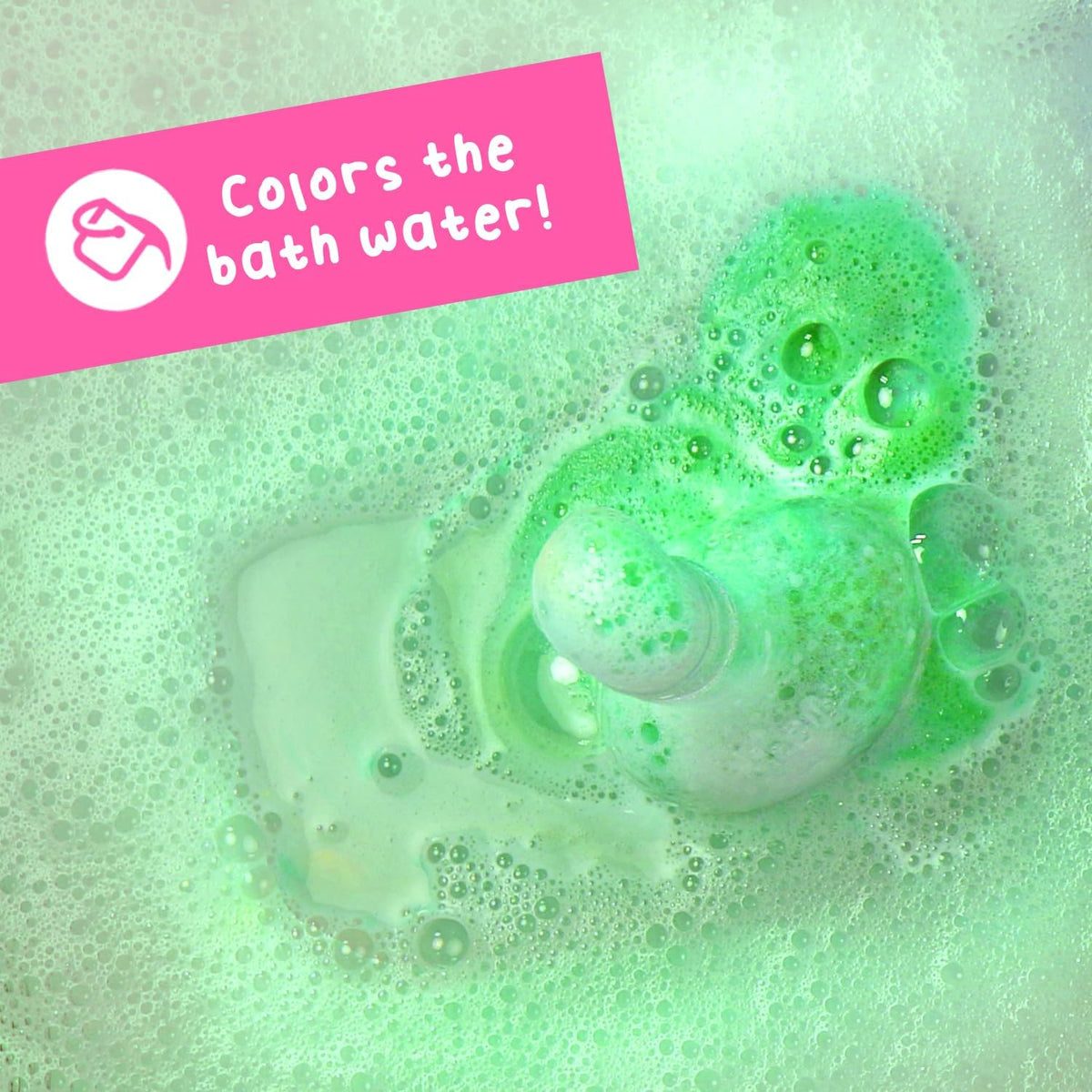 Mr. Bubble Kids Original Bath Bomb Potions - Colorful Fizzy Fun - Cool Foam and Bubble Science Beaker Bath Toys (Pack of 4)