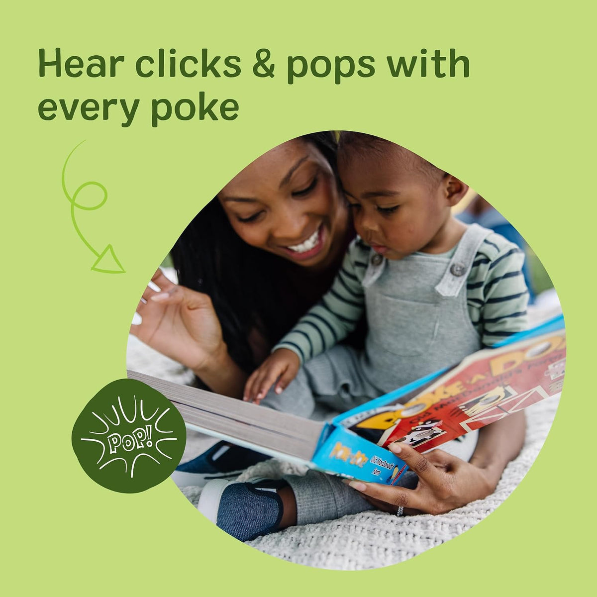 Melissa & Doug Poke-a-Dot Old MacDonald's Farm Board Book Toy
