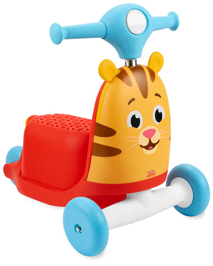 Skip Hop Kids 3-in-1 Baby Activity Push Walker & Ride On Scooter Toy, Unicorn
