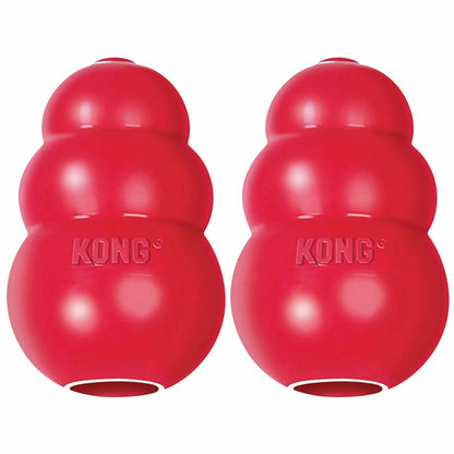 KONG Classic Stuffable Dog Toy, Natural Rubber Chew, for Large Dogs