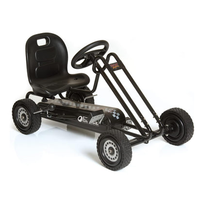 hauck Kids Pedal Go Kart, 4 Wheel Bike Cart, Ride for Ages 4-8, Pink