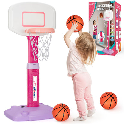Toddler Basketball Hoop, Kids Toys Basketball Hoops for Indoor Outdoor Play