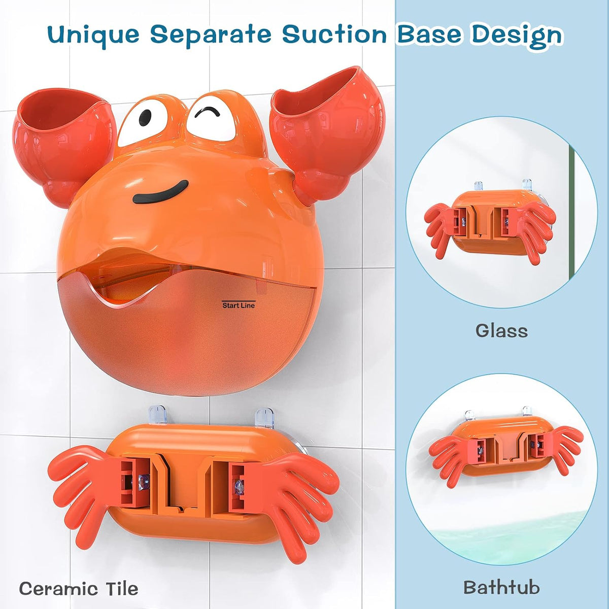 Bath Toy, Crab Bath Bubble Maker