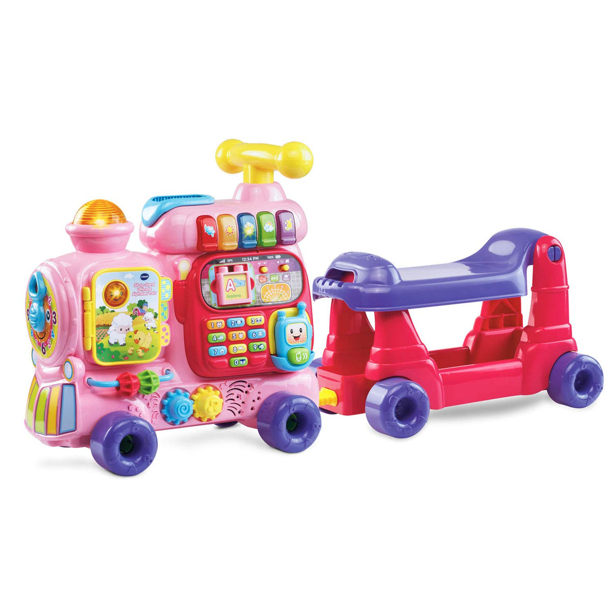 VTech Sit-to-Stand Ultimate Alphabet Train, Blue
