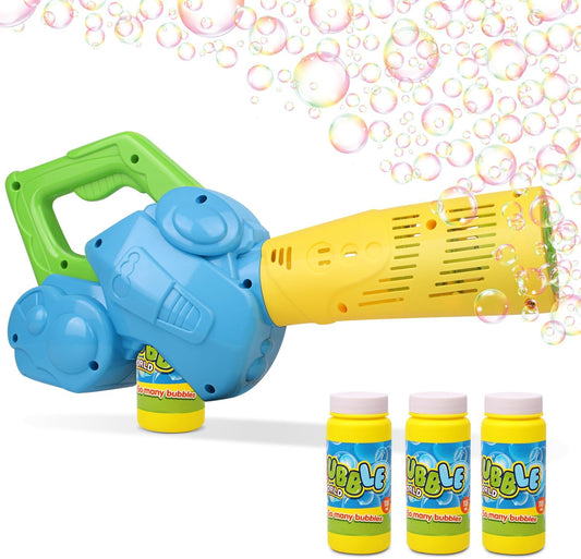 Duckura Bubble Leaf Blower, Outdoor Bubble Machine for Kids Ages 2 3+